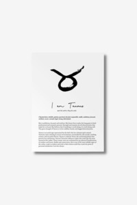 Star Sign Print - Taurus