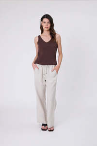 Wear: Marina Knit Tank - Carob