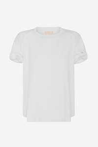 Pol: Zone Twist Tee - White