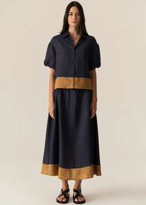 Pol: Speck Shirt - Ink/Ginger