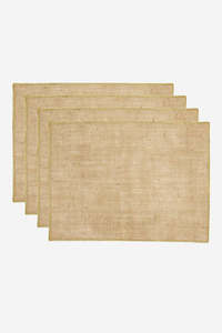 Ladelle: Starry Gold Lurex Jute Placemats - Set of 4