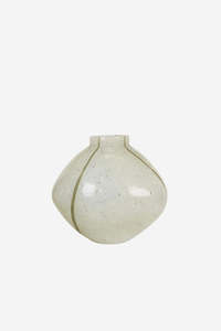 Vases Votives And Planters: Boden Stripe Vase - Sage