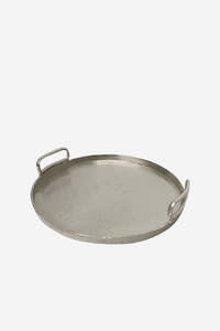 Glassware: Round Collar Tray 40cm