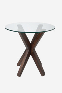 Furniture: Cyrus Side Table - Black legs