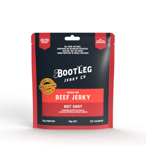 Bootleg Jerky: Hot Shot 40g - Carton of 15