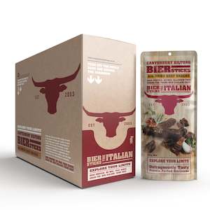 Canterbury Biltong: Italian Bierstick 100 - Carton of 10