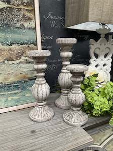 Decor: Terracotta Candle Holder Large 40CM