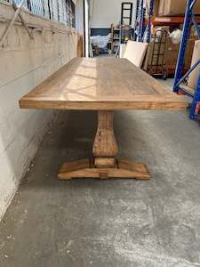 French Country 3M Dining Table Elm