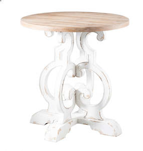 Side End Tables: Alcott Round Side Table 91Cm Dia