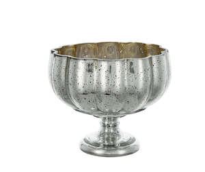 Ice Bucket Cake Stand Bowl: Mercury Bowl