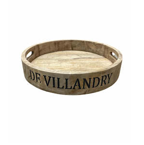 Round De Villandry  Wooden Tray