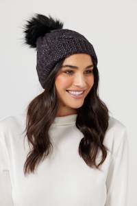 Stormie Beanie- BLACK