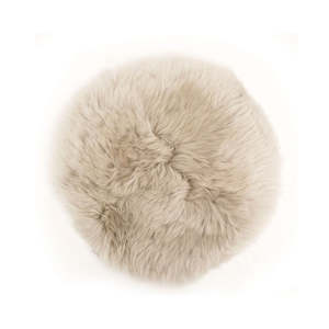 Accessories Decor: SHEEPSKIN SEAT PAD - NATURAL HONEY