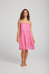 Apparel: Havana Dress- HOT PINK