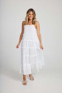 Castro Dress- WHITE