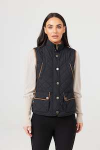 Apparel: Balmoral Vest- BLACK