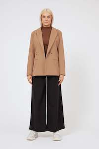 Coats And Jackets: Hustler Boyfriend Blazer- MEERKAT