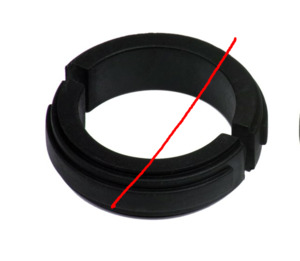 b9: Bosch Cooktop Knob Spacer Between control knob and ceramic plate PKE PKF PGY HA005505