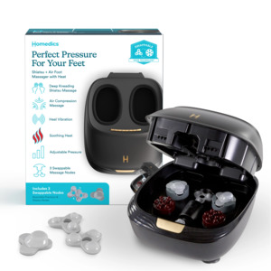 Massage: Homedics ModMassage Shiatsu-air Foot Massager with Heat