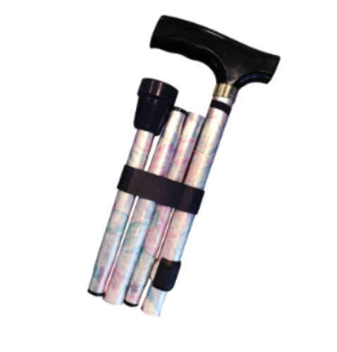 Folding T-handle Cane -Petal