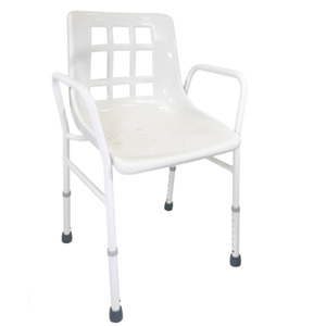 Bathroom Toilet: Shower Chair With Arms