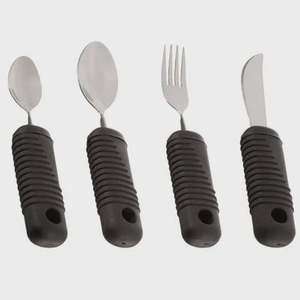 Kitchen 1: Sure Grip Bendable Cutlery - Set of 4