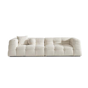 Sofas: MILO Fabric Sofa | Cream White | 2 or 3 Seater