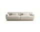 ZANE 3 Seater Fabric Sofa | Cream White