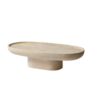 LEO Coffee Table | Natural Travertine | Beige