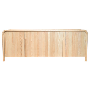 Entertainment Unit: Solara Entertainment Unit | Sideboard | Natural Wood