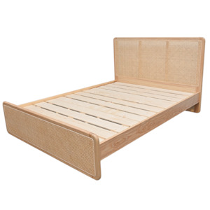 Products: SAVANNAH Queen Bed | Rattan | Solid wood