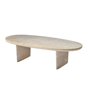 ALMA Coffee Table | Natural Travertine | Beige