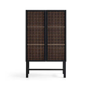 KAYA Rattan Cabinet | Black