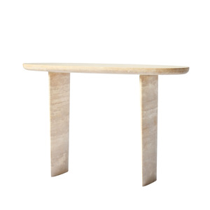 Products: ALIA Hall Table | Console Table | Natural Travertine | Beige