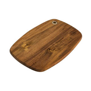 Peer Sorensen Acacia Wood Slim Line Curved Cutting Board - 27cm x 18cm