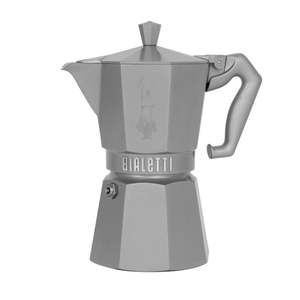 Coffee Makers Accessories: Bialetti Moka Exclusive Silver - 2 Sizes