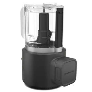 Food Processors Accessories: KitchenAid Cordless Go 5 Cup Food Chopper without Battery - Matte Black