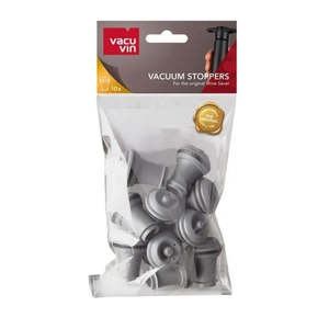 Vacu Vin Vacuum Wine Stopper - Grey
