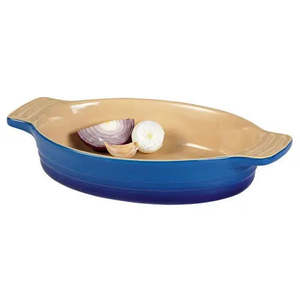 Chasseur La Cuisson Stoneware Large Oval Baking Dish - 32cm