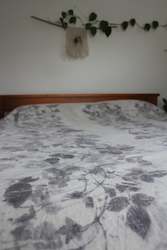 Wild Creations: Ecoprinted Cotton Duvet Cover