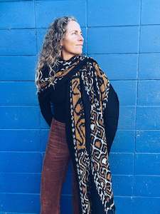 Thread Journeys: Handwoven Ikat - Java - Mustard