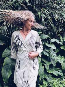 Sale: Wild Khaki Kimono ~ Cotton ~ Freesize