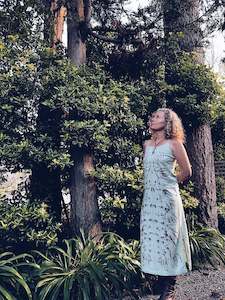 Linen Cotton: Wild Sea Dress ~ Linen ~ XS/S