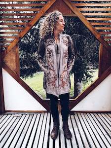 Long Cardigan ~ Merino ~ freesize