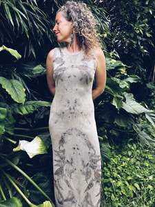 Wild Knit Maxi Dress ~ Cotton ~ S/M ~ NEW