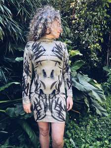 Wild & Earthy Dress ~ Merino ~ XS/S