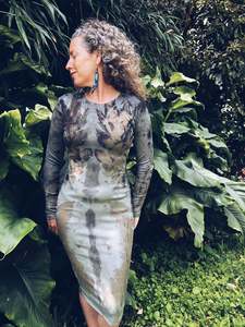 Wild Grey Dress ~ Merino ~ XS/S