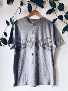 Grey Men's / Unisex Tee ~ Organic Cotton XL