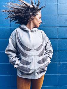 Unisex Grey Hoody ~ Cotton ~ L ~ NEW