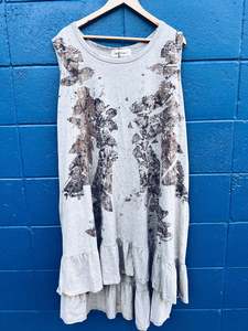 Sale: Wild Grey Dress ~ Cotton ~ Size 30